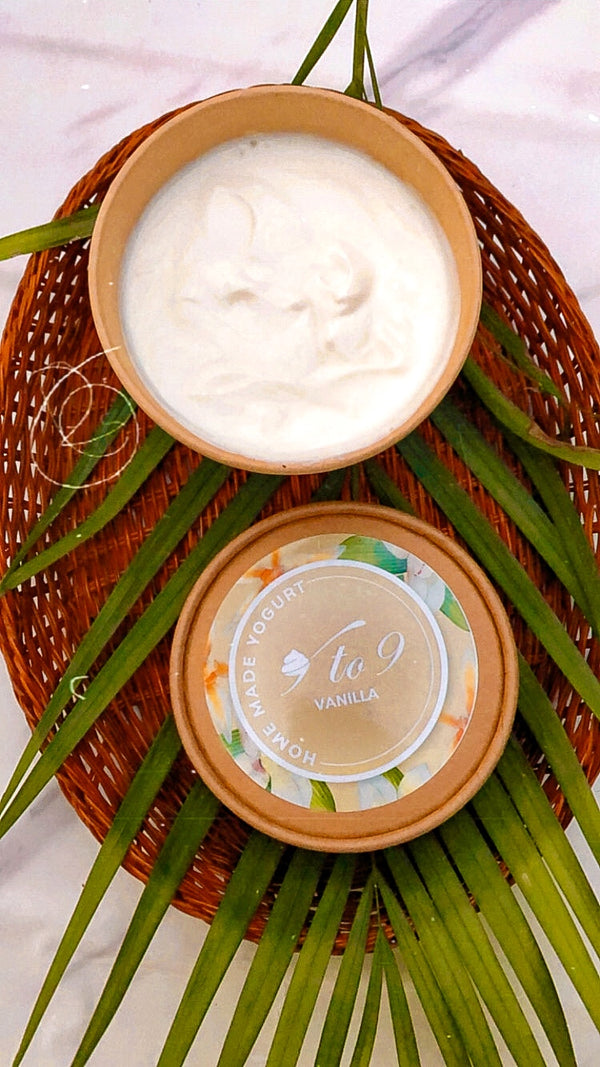 VANILLA GREEK YOGURT (Sugar-free)