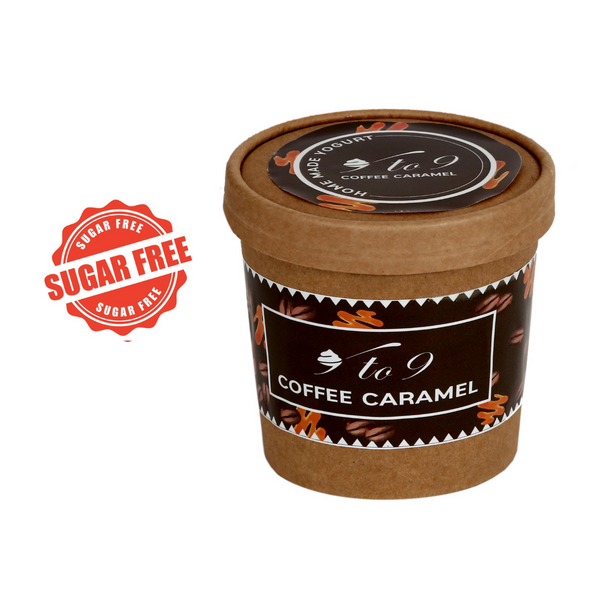 COFFEE CARAMEL GREEK YOGURT (Sugar-free)