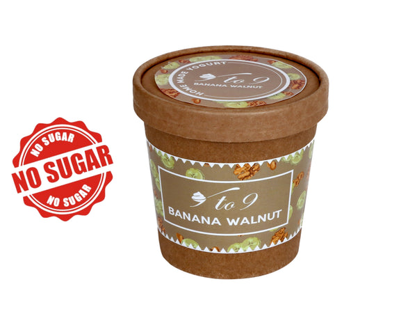 NO SUGAR - BANANA WALNUT GREEK YOGURT