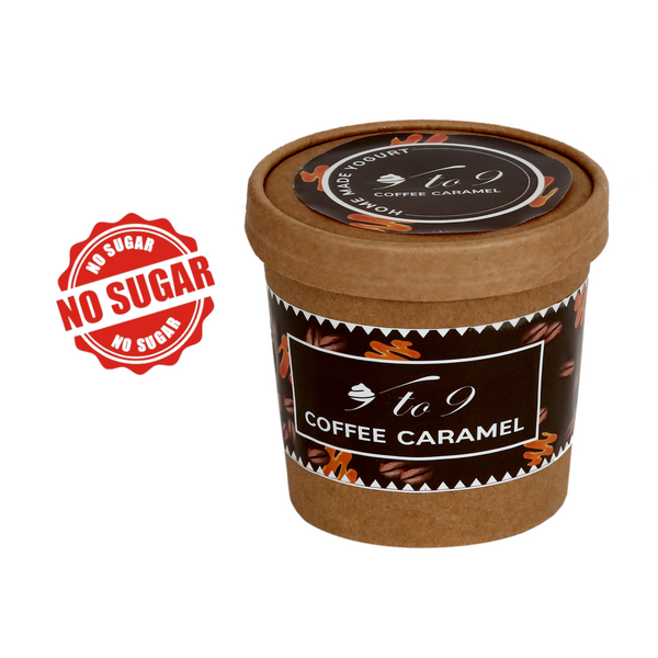 NO SUGAR - COFFEE CARAMEL GREEK YOGURT